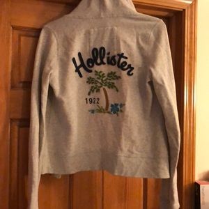 Hollister gray hoodie